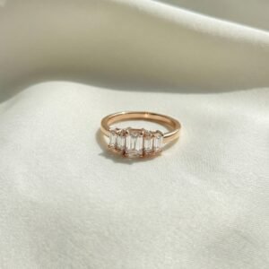 טבעת שיבוץ יהלומי רדיאן