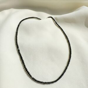 שרשרת יהלומים שחורים לגבר